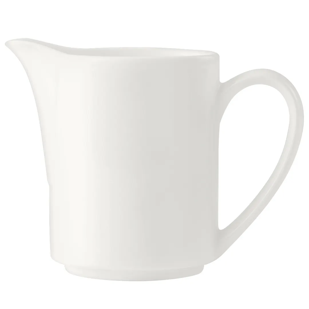 Steelite 9001C669 - Monaco Creamer Pitcher, 10 oz (5.5" x 2.375" x 4.5"), China, Finish - 1 Dozen