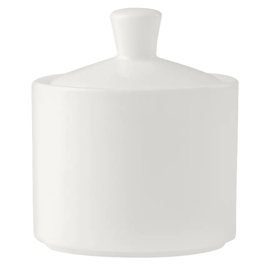 Steelite 9001C673 - Monaco Vogue Sugar Bowl, 16 oz, 3.25" x 3.875", China, Oven Safe 530°F, 6/Case