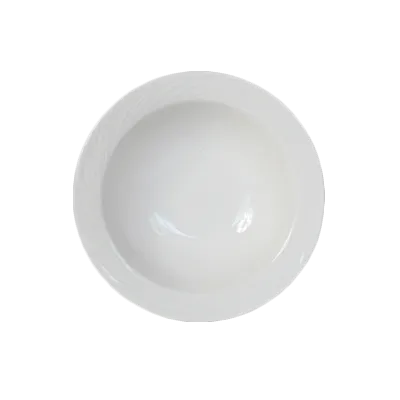 Steelite 9032C737 - 6.5" x 1.75" Fruit Rim China Bowl, 8.5 Oz, Oven Safe to 530°F - 36/Case