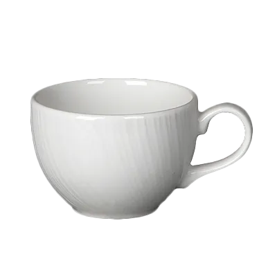 Steelite 9032C995 Low Cup China, 3.0 oz (3.375" x 1.75"), Spyro Vitrified, Oven Safe 530°F - 36/Case