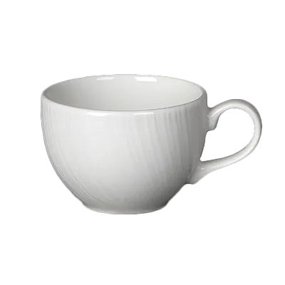 Steelite 9032C999 - Cup China 6 oz 4.375" x 2.375" Alumina Oven Safe to 530°F/275°C - 36/Case