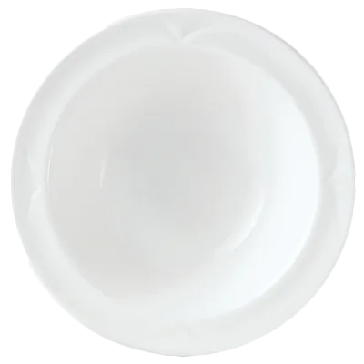 Steelite 9102C429 - 5.25" Rim Fruit Bowl, 4.5 oz Bianco China, Deco, 530°F Safe - 36/Case