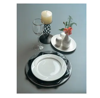 Steelite 9102C430 - Rim Fruit Bowl, 8.5 Oz Bianco China, 6.5" x 1.75", Oven Safe - 36/Case
