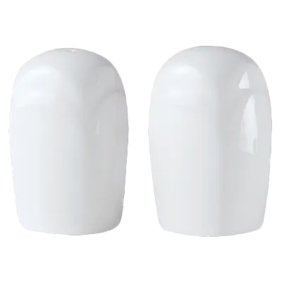 Steelite 9102C466 - Pepper Shaker, 1.75" x 2.75", Bianco China Vitrified OvenSafe to 530°F - 1 Dozen