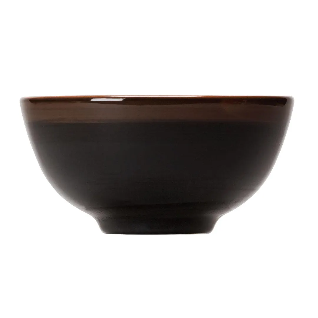Steelite 9109C247 - China Bowl, 6.25" x 3.25", 28 Oz, Koto Pattern, Oven Safe to 530°F - 1 Dozen