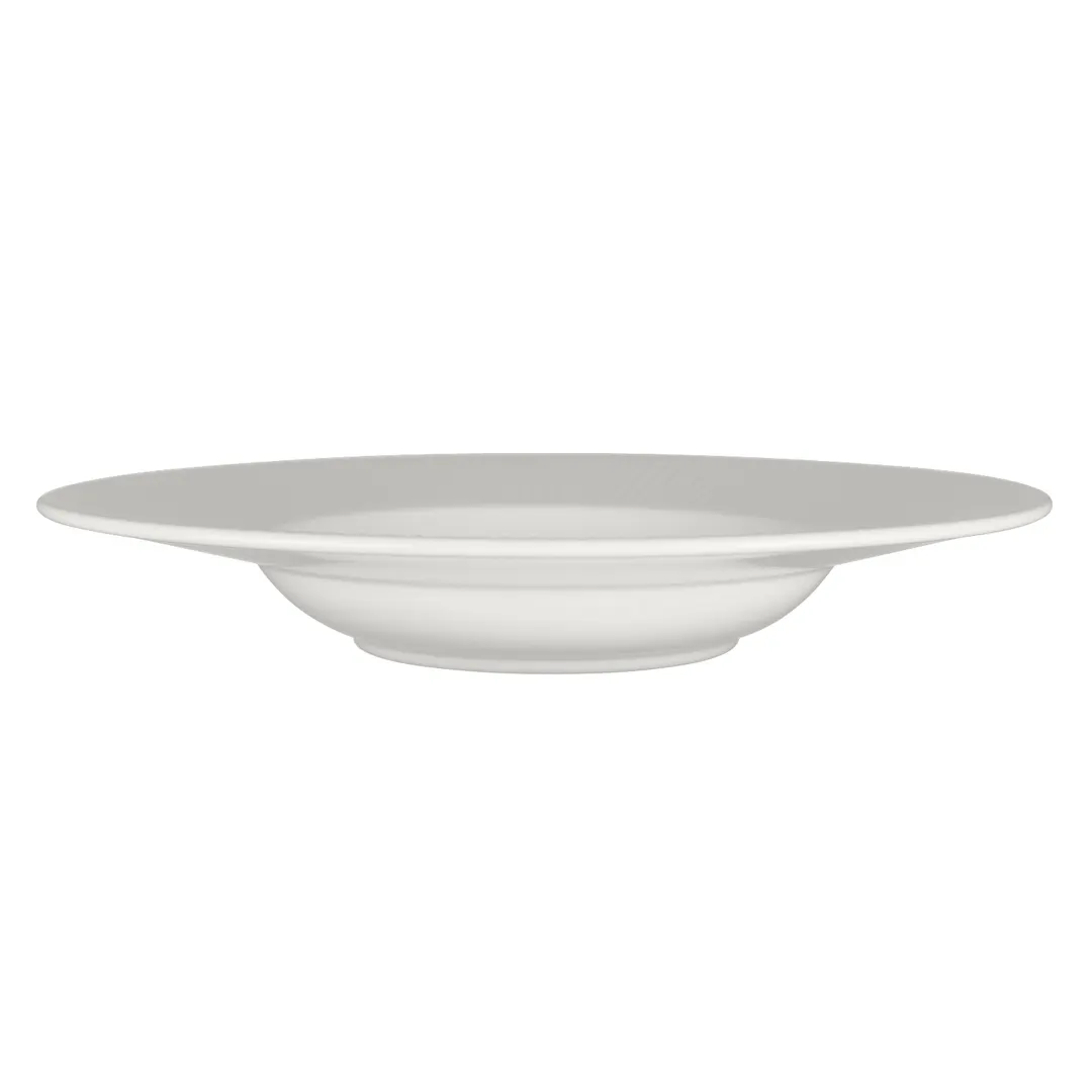 Steelite 9117C1176 - 10 Oz Bowl, 11.25" x 1.75", White Willow Ceramic, Oven Safe 530°F, 6/Case
