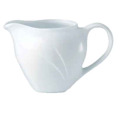 Steelite 9300C562 Creamer Pitcher, 10 oz China, 5.5" x 3.625" x 3.625" 530°F Oven Safe - 1 Dozen