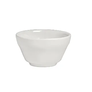 Steelite A100P085 - 8.5 Oz Bouillon Cup, 4.25" x 2.5" Vitrified China, Oven Safe To 400°F - 24/Case