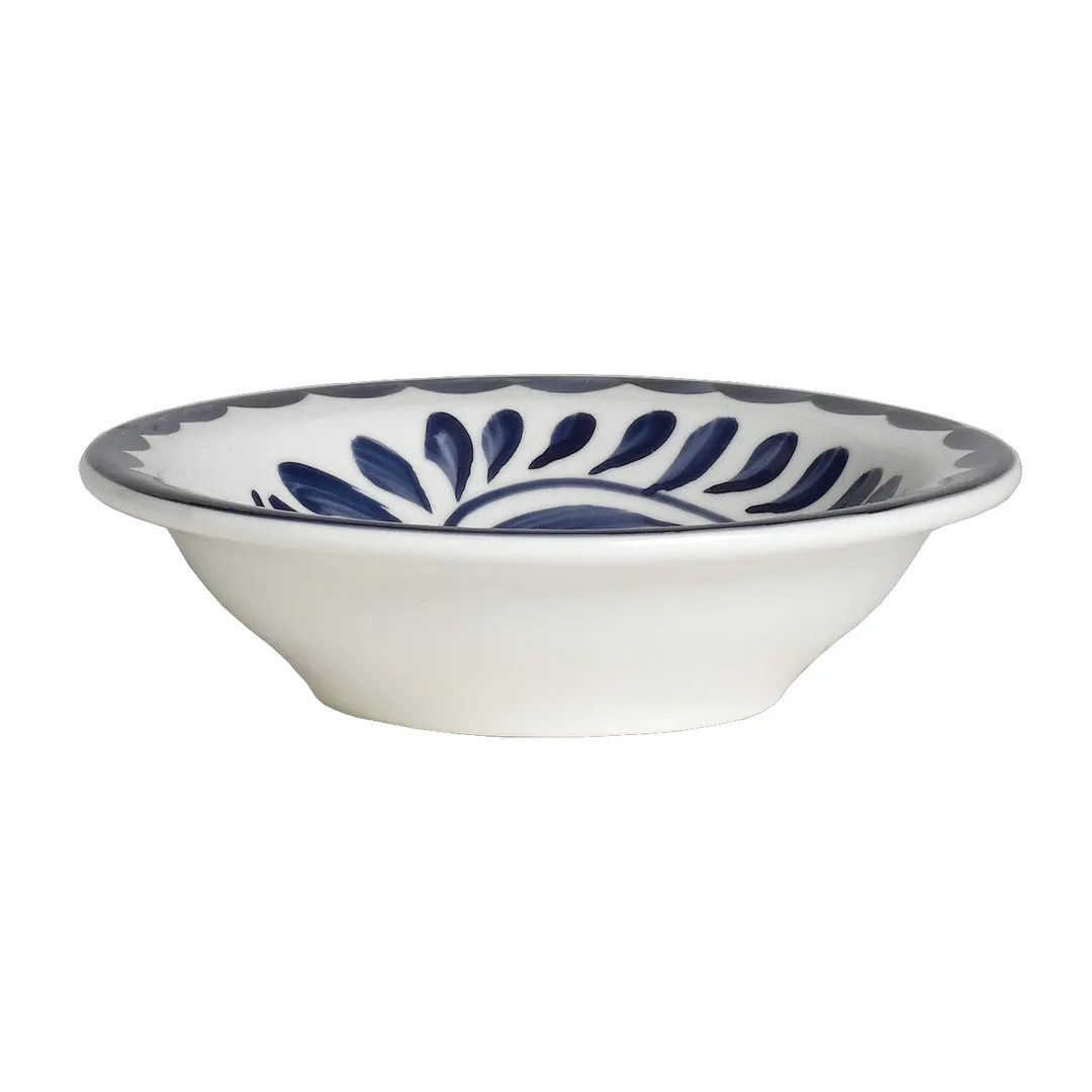 Steelite A120P029 - Blue China Fruit Bowl, 4.6" x 1.25" Round, 3.5 oz Capacity - 1 Dozen
