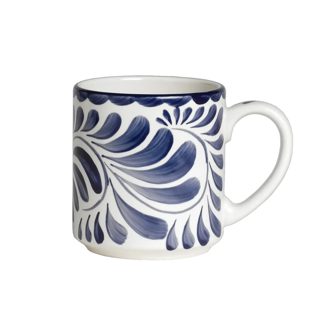 Steelite A120P049 - Anfora China Mug, 10 oz (4.75" x 3.5") Blue China, - 1 Dozen