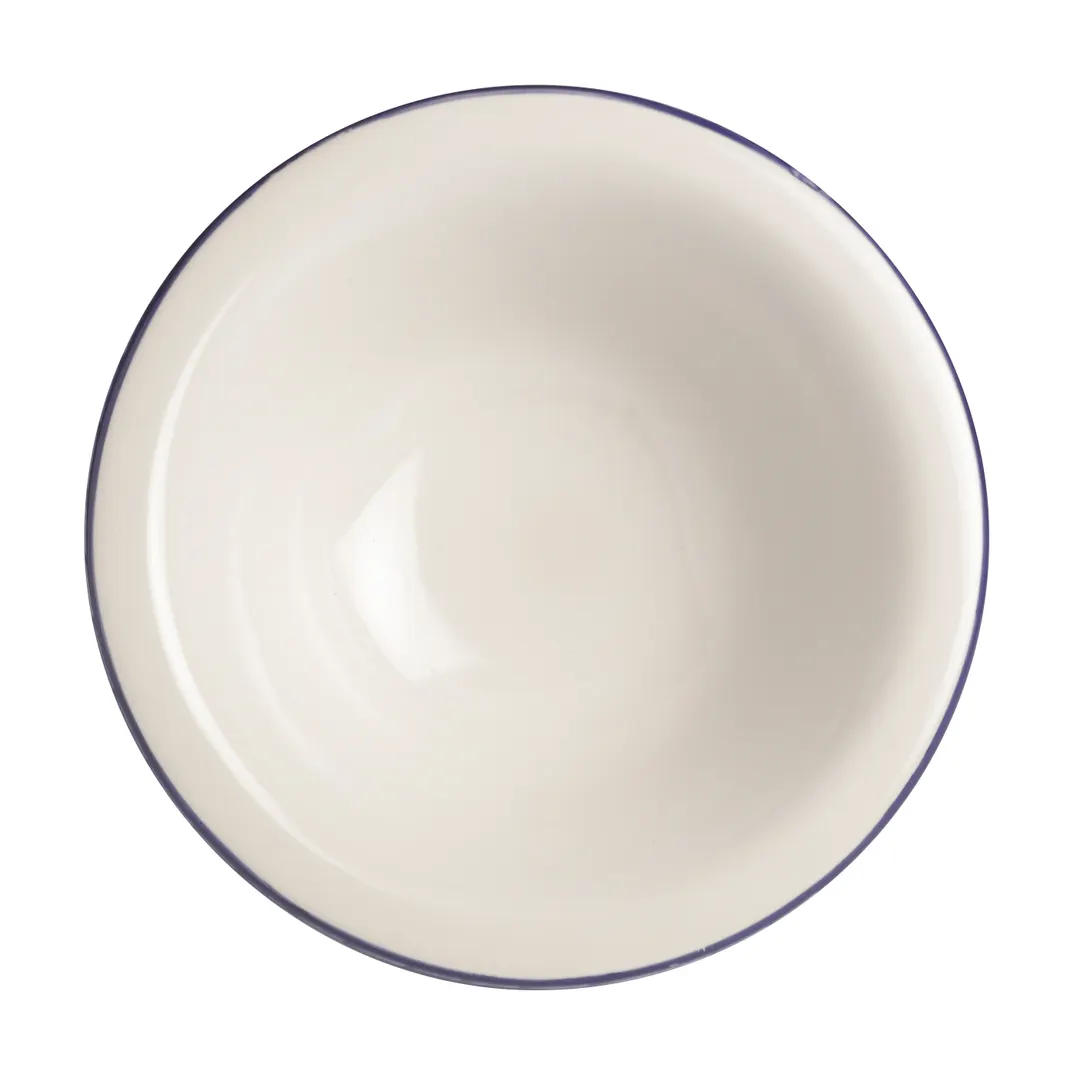 Steelite A120P175 Molcajete Salsa Bowl, 11 oz, 6.5" x 4.0" Blue Anfora Vitrified China - 6/Case