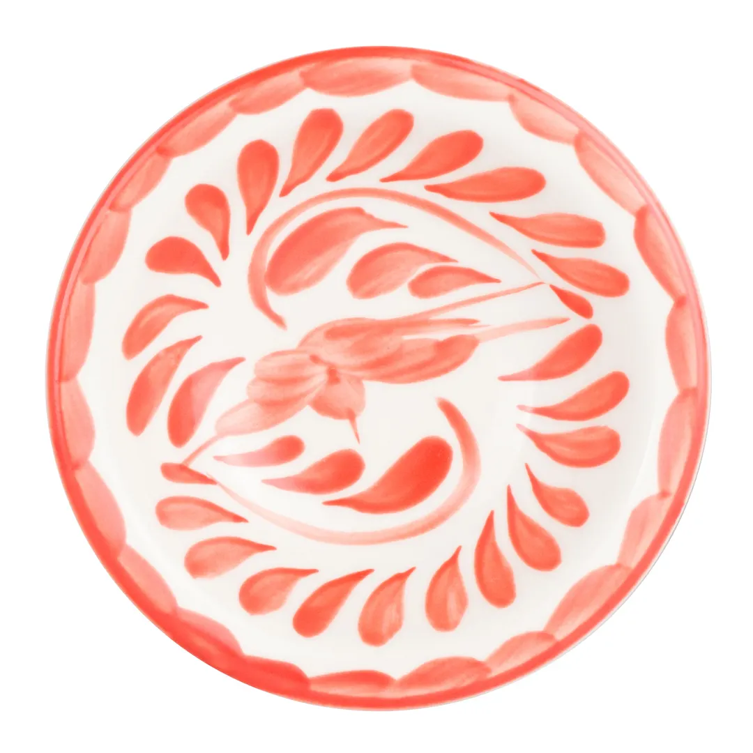 Steelite A121P029 - Puebla Fruit Dish, 4.625" Diameter, 3.5 Oz, Coral Vitrified China - 1 Dozen