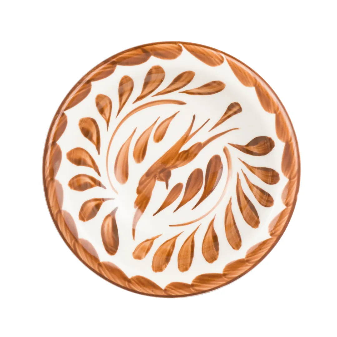 Steelite A122P029 – 4.625" x 1.25" Fruit Dish Bowl, 3.5 oz, Brown Vitrified China Anfora - 1 Dozen