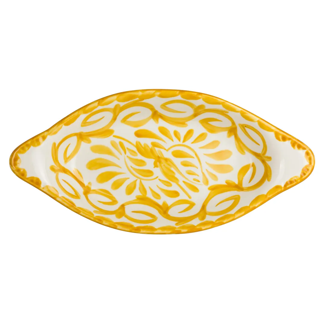 Steelite A123P152 - Oval Rarebit Dish, 10.0" x 12 oz, Vitrified China, Sand Finish - 1 Dozen
