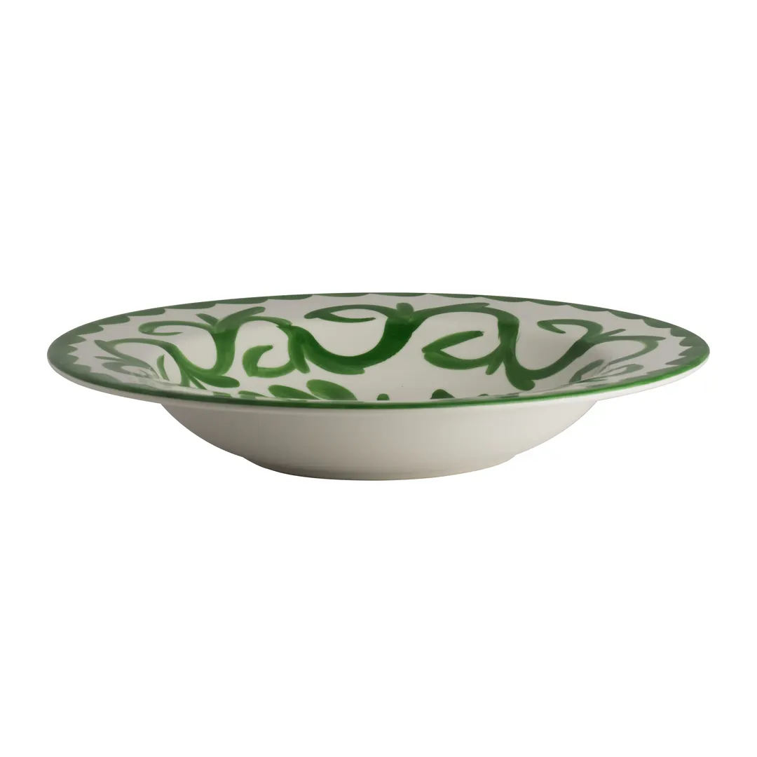Steelite A124P050 - Round Pasta Bowl, 11.75" x 2.25", 26 Oz China, Puebla Anfora - 1 Dozen