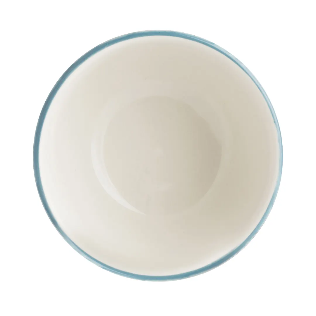 Steelite A125P079 - 9 oz Bouillon Cup, 4.0" x 2.5" Vitrified China, Lagoon Anfora Style - 1 Dozen