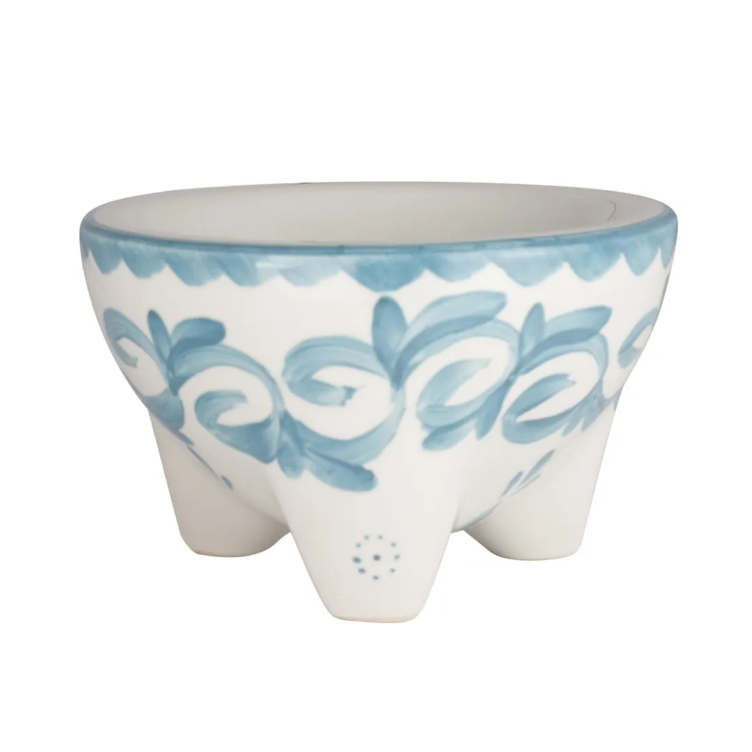 Steelite A125P175 - Molcajete Bowl, 11 Oz, 6.5" x 4.0" Vitrified China, Patterned Color, - 6/Case