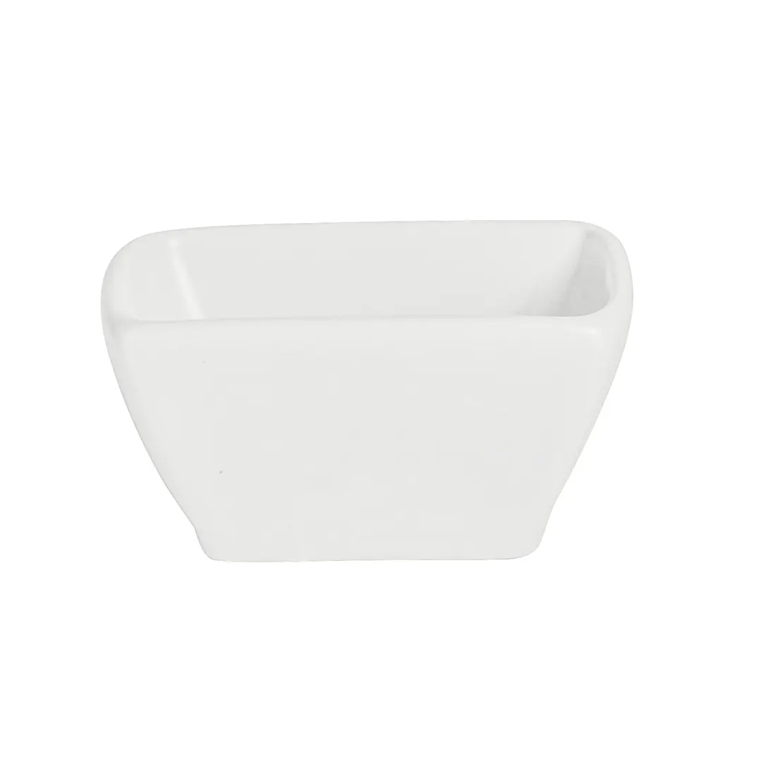 Steelite A900P042 - Rect Fruit Bowl, 4 oz, 3-3/8" x 2-5/8" x 1-7/8", China Sedona White - 1 Dozen