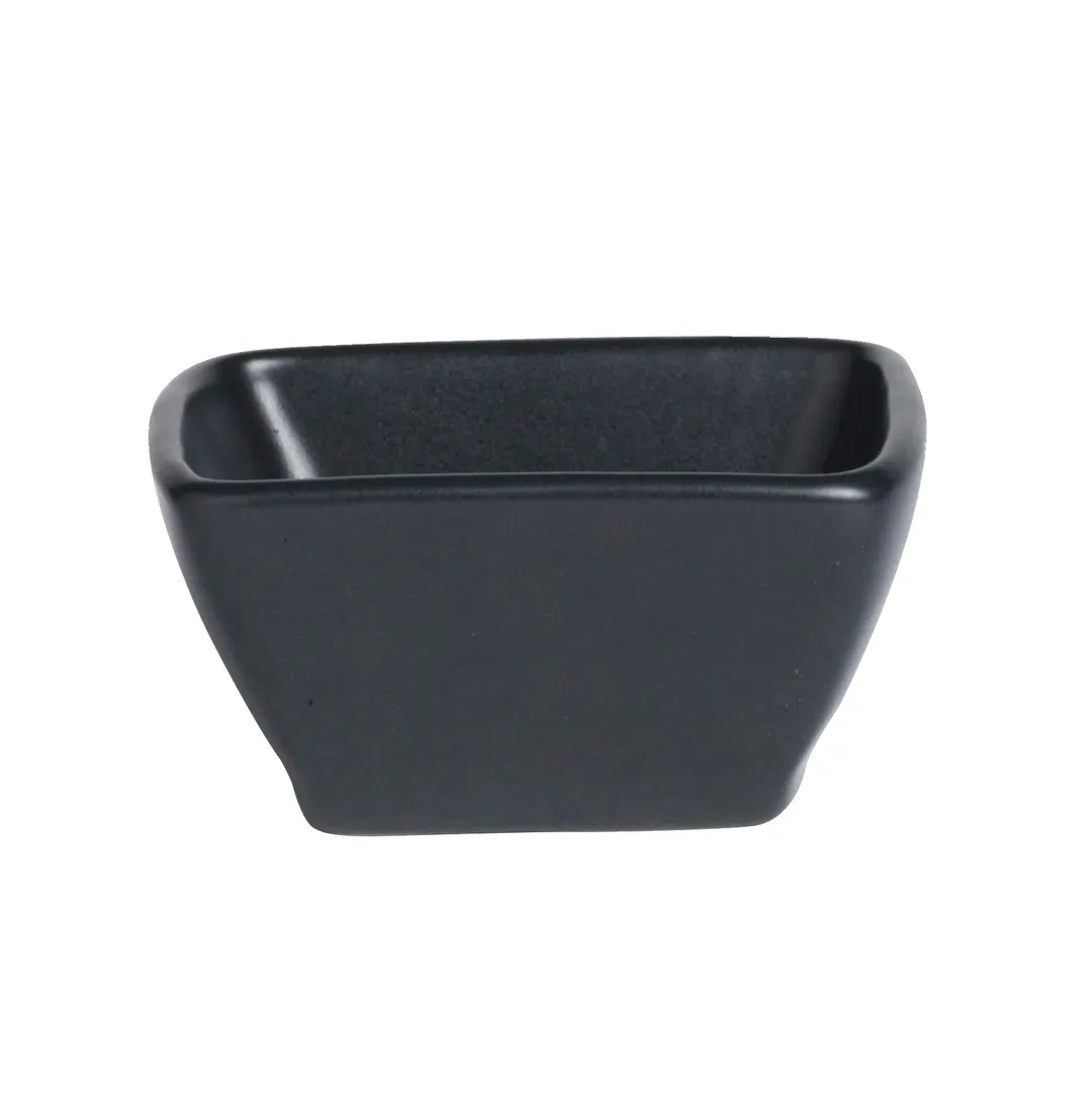 Steelite A901P042 - Fruit Bowl 4 oz, 3-3/8" x 2-5/8" x 1-7/8", China Black - 1 Dozen