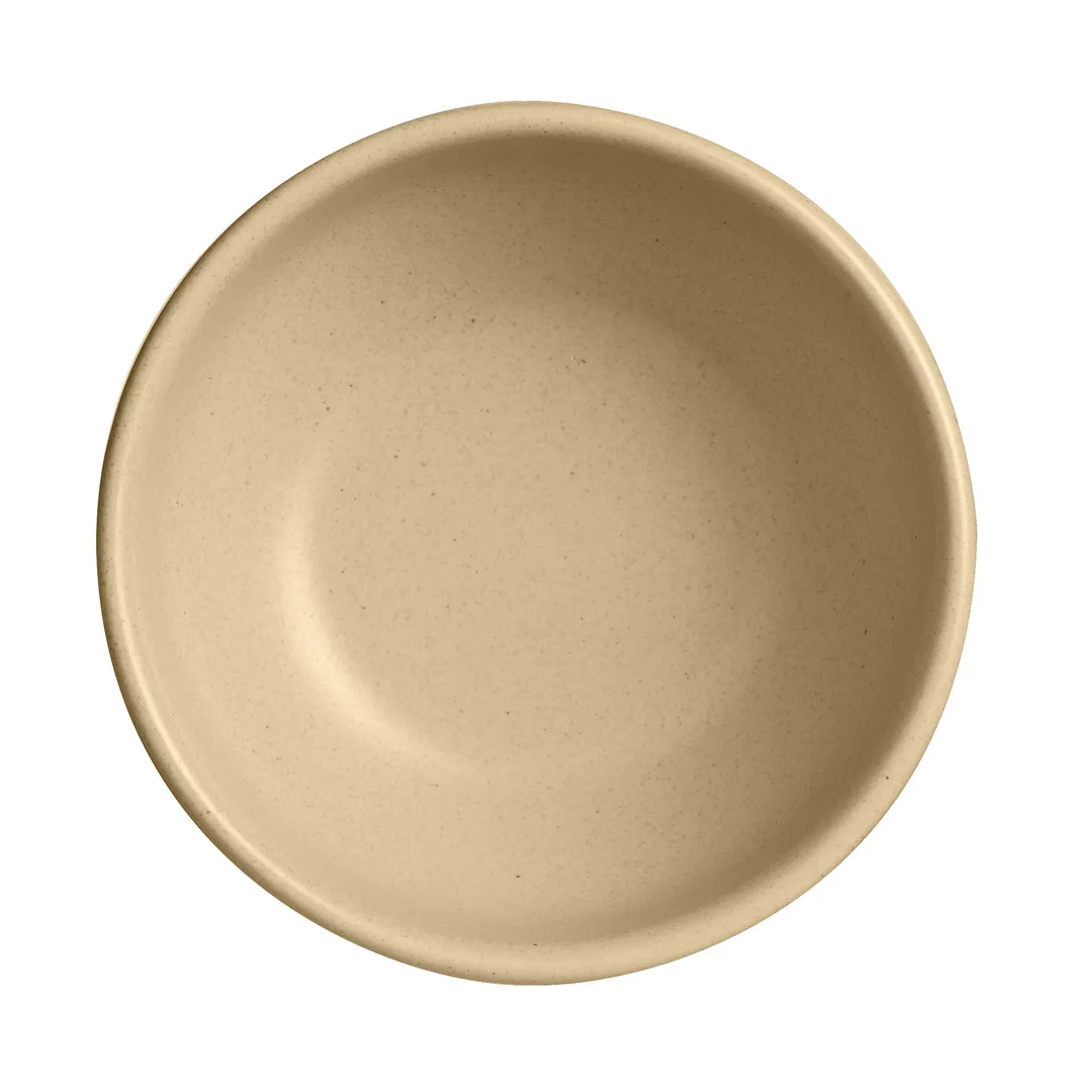 Steelite A921P032 - 5" Round Nappy Bowl, 13.5 Oz, Vitrified China, Chena Sand Finish - 1 Dozen