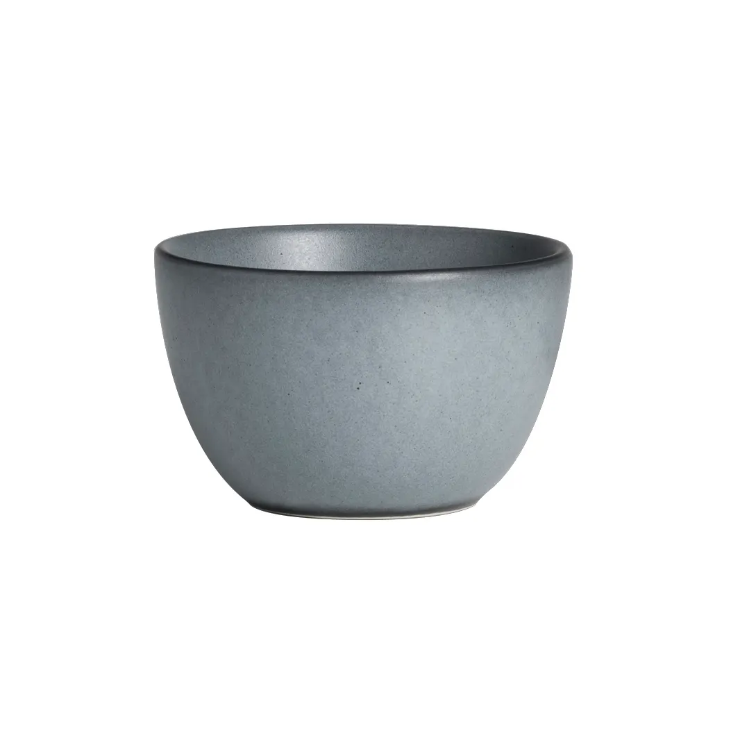 Steelite A941P079 - Bouillon Cup, 9.75 Oz (4" Dia x 2½" H), China Anfora Denali Matte Gray - 1 Dozen