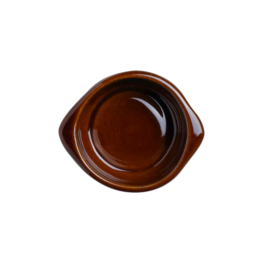 Steelite DCI12ALB Onion Soup Bowl, 7 Oz, 4-1/2" x 4" x 2" Ceramic Laredo Brown Oven Safe - 1 Dozen