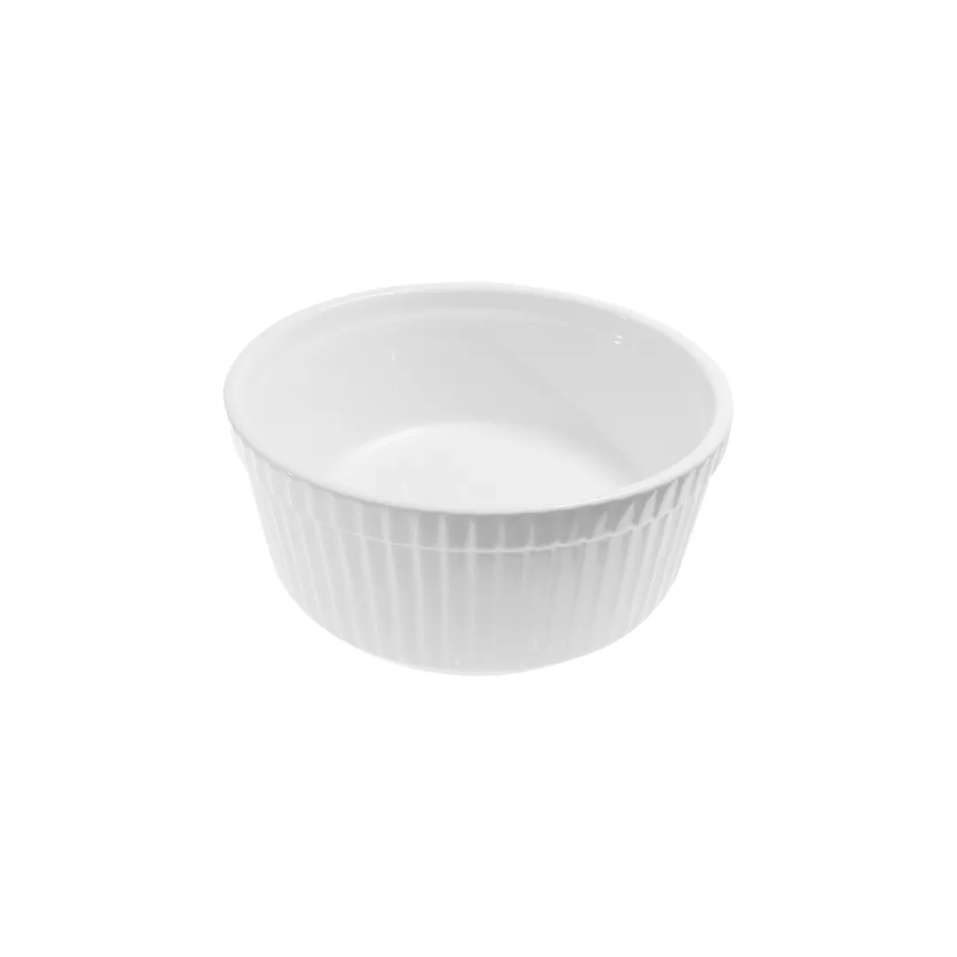 Steelite DCI13DUW - 5 Oz Ceramic Ramekin, 3-5/8" Dia x 1-5/8" H, Round Microwave Safe - 1 Dozen