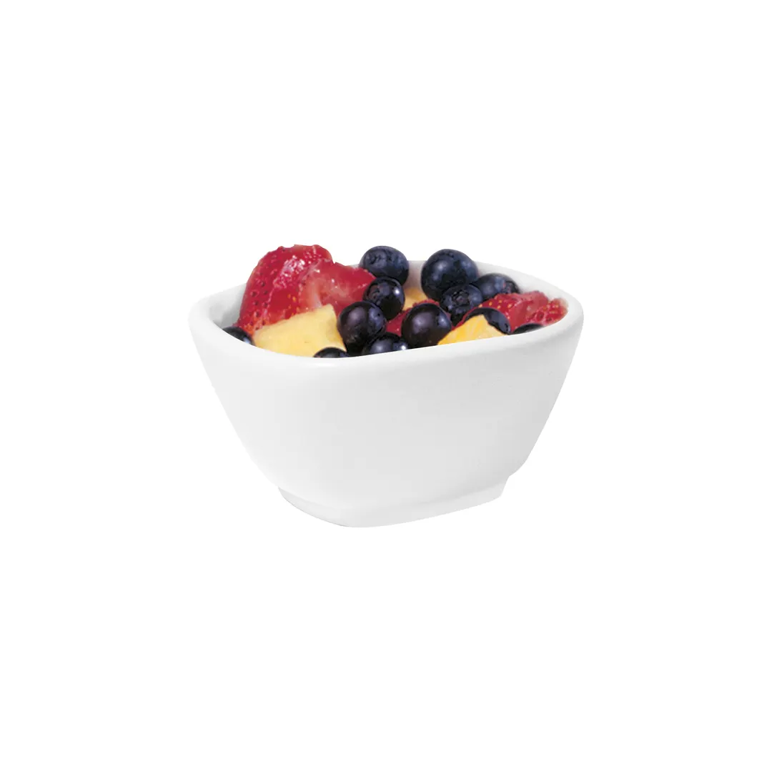 Steelite DCI359UW - Ultra White Ceramic Ramekin 2 oz, 2-3/4" x 1-1/2", Oven/Microwave Safe - 1 Dozen