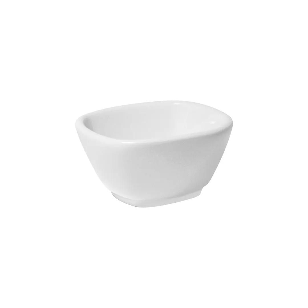 Steelite DCI360UW - White Ceramic Ramekin, 3 oz, 3-1/8"×1-3/4" H, Oven/Microwave Safe - 1 Dozen
