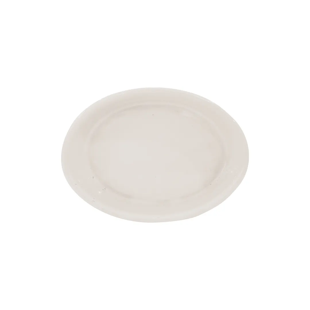 Steelite DCI531W - 10 oz Oval White Ceramic Baking Dish, 6.5" x 4.875" x 1.25", Oven Safe - 1 Dozen