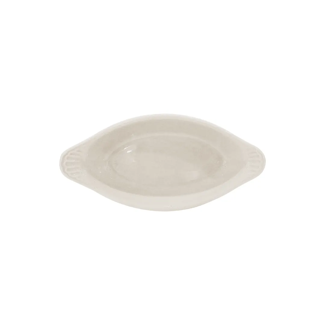 Steelite DCI627W Welsh Rarebit Dish, 8 oz, 8-1/8" L x 4" W, Ceramic, Oven/Microwave Safe - 1 Dozen
