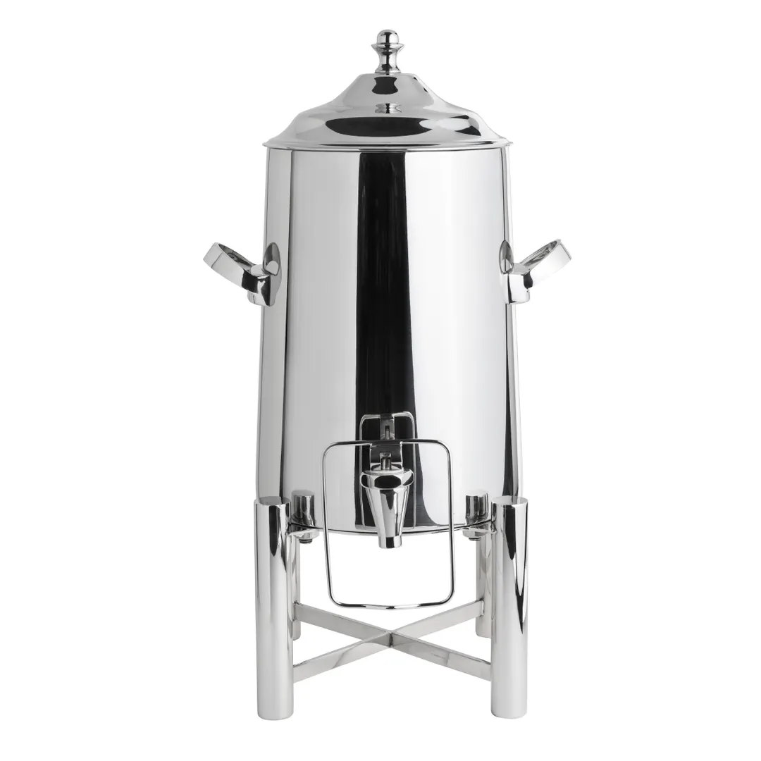 Steelite DW31WTVACNTSS Touchless Chafer Urn, 5-6 Qt 1.5 Gal, 14" W x 14" D x 23" H, 18/10, No Heat