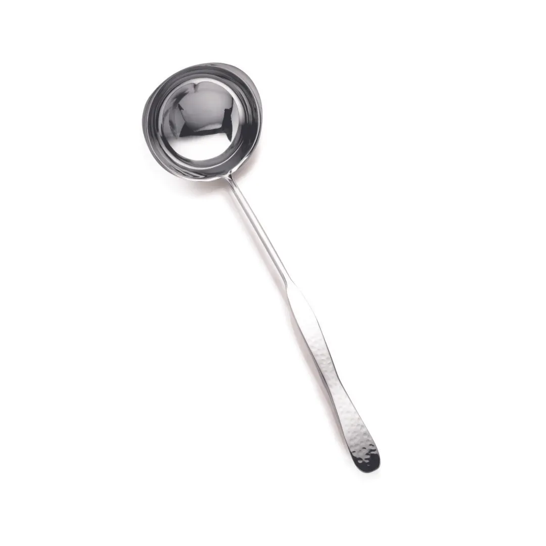 Steelite DW398MLAD4 Soup Ladle - 4 oz, 13" Length, 18/10 Stainless Steel DW Haber Finish, 6/Case