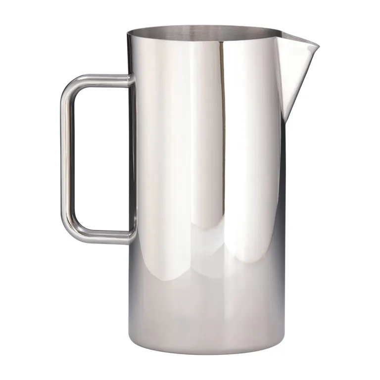 Steelite DW7555TQWGSS Water Pitcher, 1.5 Qt 32-63 oz, 7-1/2"W x 4-1/2"D x 8-1/2"H, 18/10 Steel