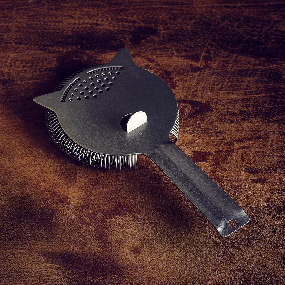 Steelite GWHAW2V Hawthorne Strainer, 7.5" x 4.375" x 1.375", Stainless Steel, 2 Prongs - 1 Dozen