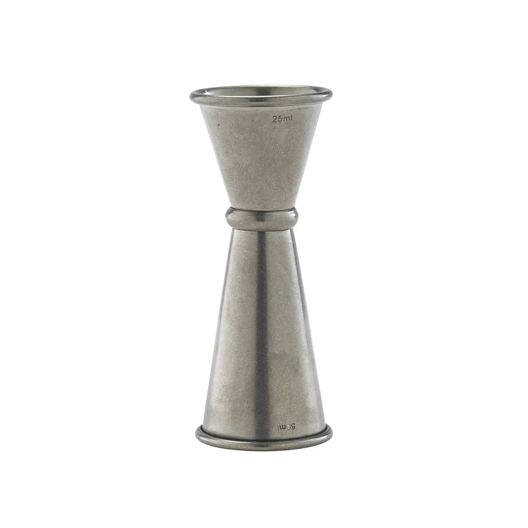 Steelite GWJIG2550V Bar Jigger, 1.5 oz / 0.5 oz, Stainless Steel, Dishwasher Safe - 1 Dozen
