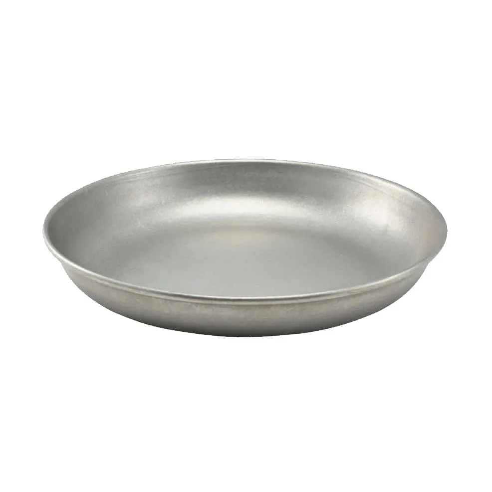 Steelite GWSCP20V Coupe Plate, 8" x 1.25" Round Stainless Steel, Vintage Look, Safe - 24/Case