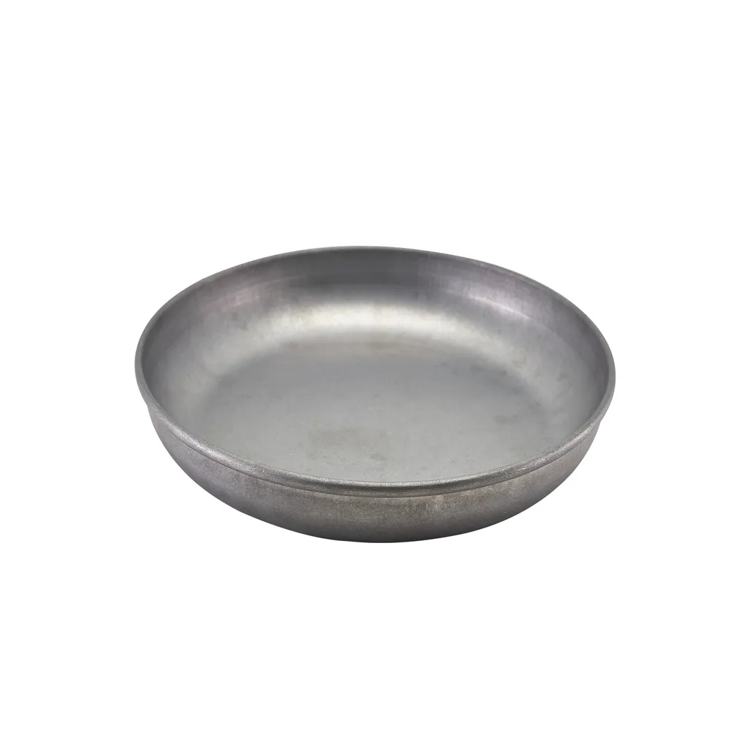 Steelite GWSCP26V Coupe Plate - 10" Round Stainless Steel Dinnerware, Vintage Look - 1 Dozen