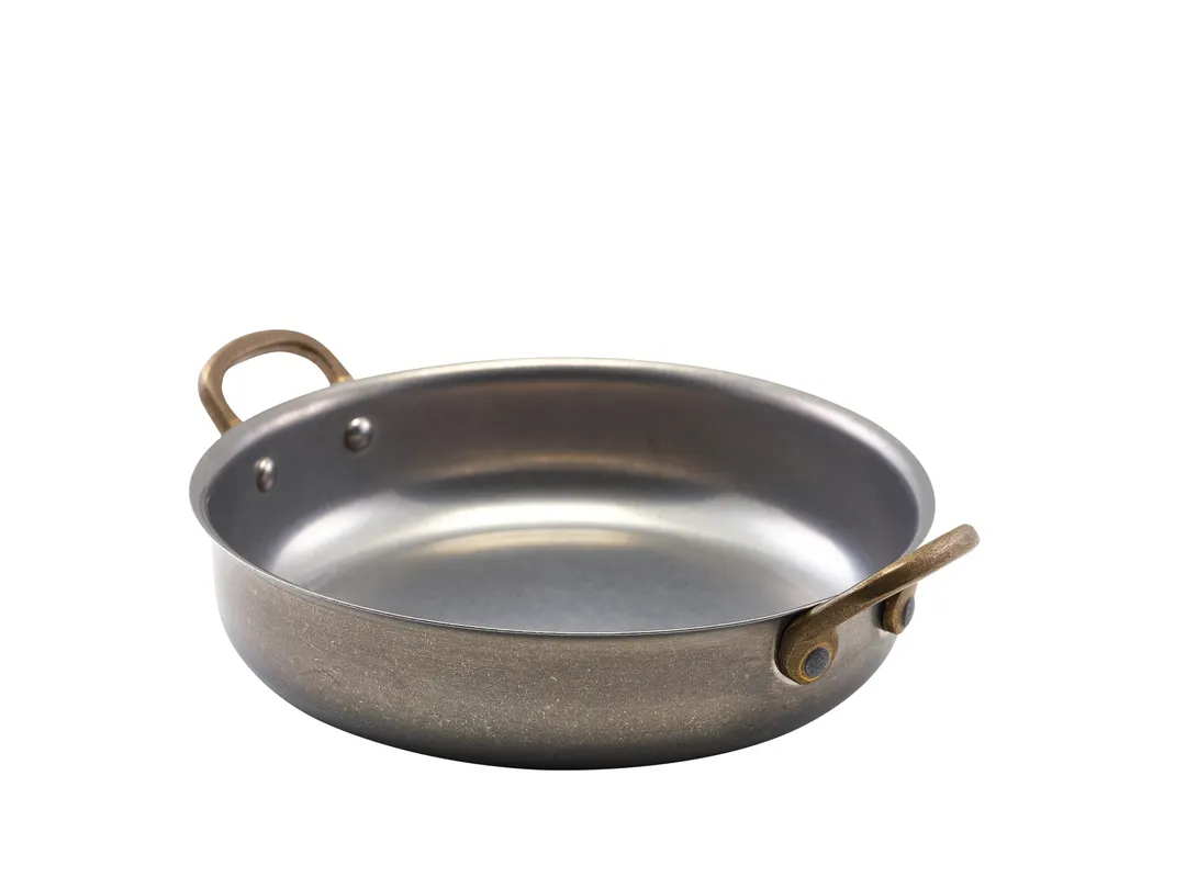 Steelite GWSRD18V - 1 Qt Round Bowl, 9.25" x 7.25" x 2.375" Stainless Steel Dishwasher Safe 6/Case