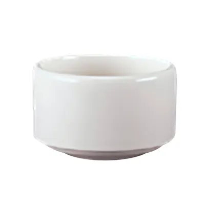 Steelite HL11800 - 13 Oz China Soup Mug, 4-1/4" X 2-1/2" Stackable Unhandled Undecorated, 1 Dozen