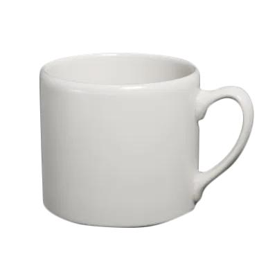 Steelite HL13400 - Market Street Jumbo Cup, 14 oz (13-16 oz) Homer Undecorated China - 1 Dozen