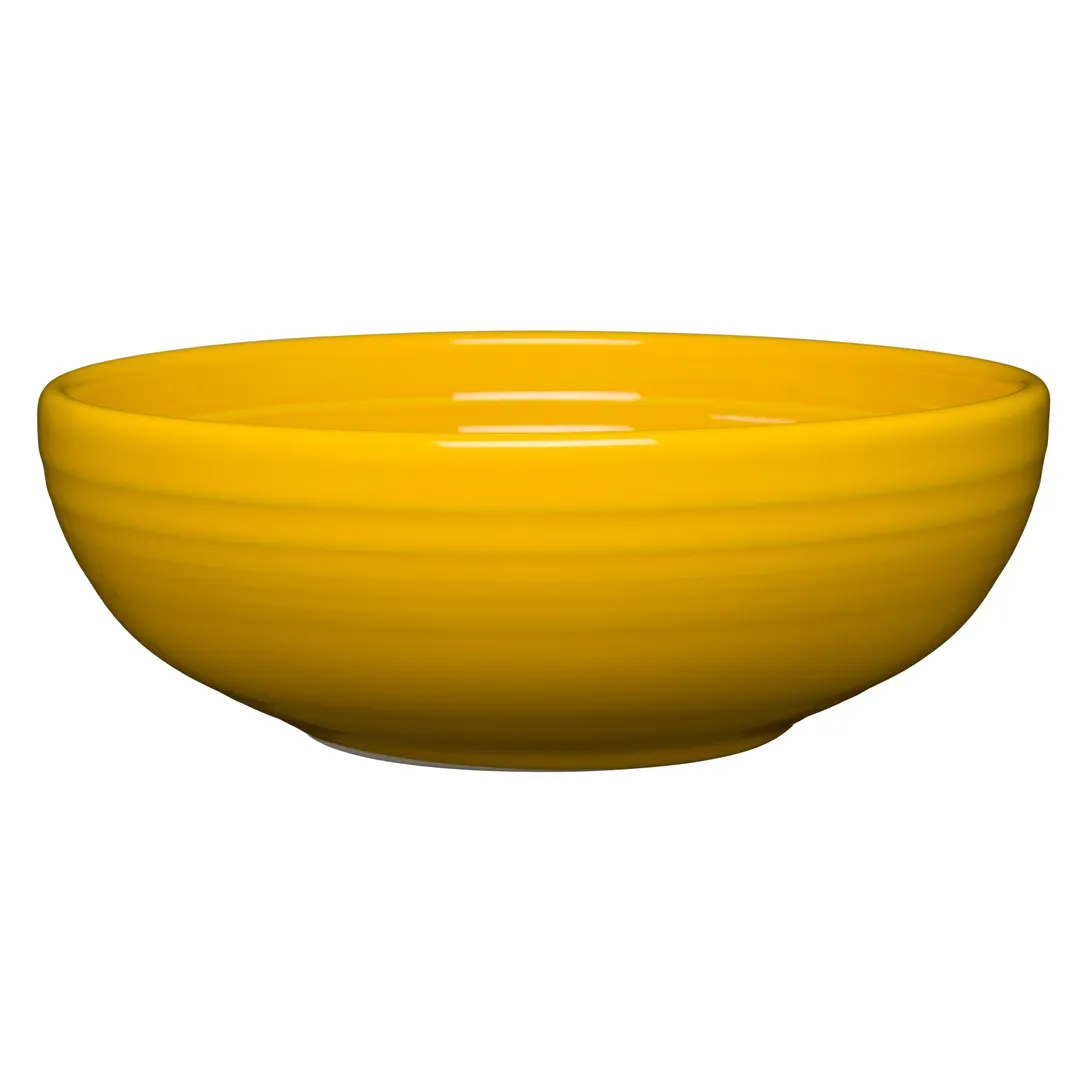 Steelite HL1458342 1‑Quart 32 oz China Bowl, Fiesta Daffodil, 7.625" x 2.625" Oven Safe 425°F 6/Case