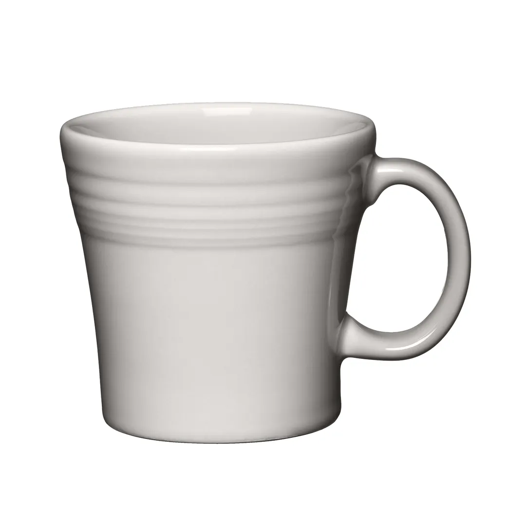 Steelite HL1475100 - Tapered China Mug, 15 oz (4.125" x 4.125" x 4.0"), White, Oven Safe - 1 Dozen