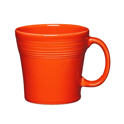 Steelite HL1475338 Tapered China Mug, 15 oz (4.125" x 4.125" x 4.0"), Fiesta, 425°F Safe, - 1 Dozen