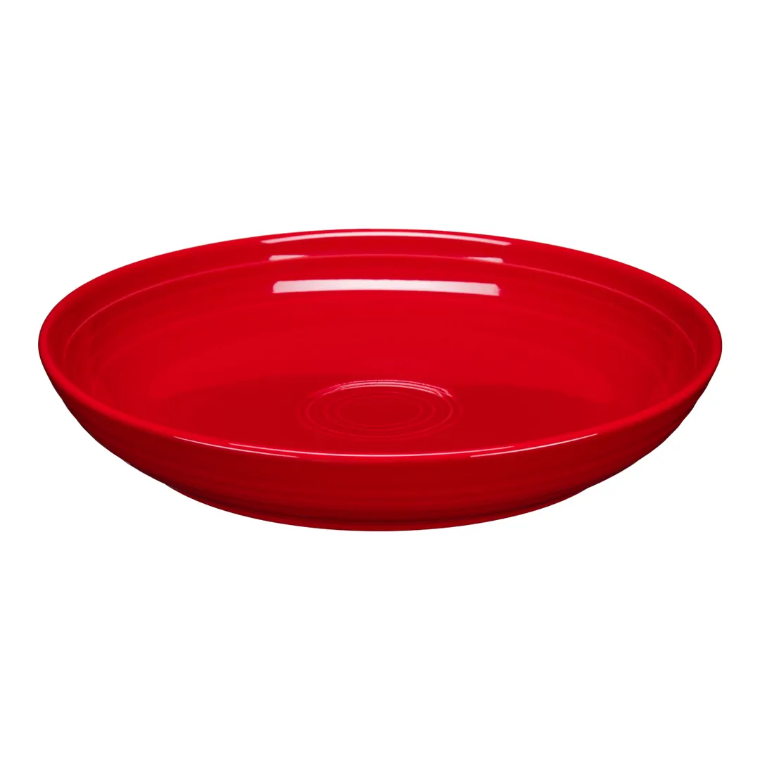 Steelite HL1511326 - Salad Bowl, 8.5" x 1.375", Scarlet Fiesta Porcelain, Oven Safe 425°F, 8/Case