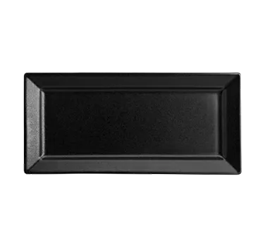 Steelite HL18110AFCA Rectangle Platter, 14.25" x 6.75" Hall China, Oven Safe to 500°F - 6/Case