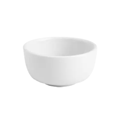 Steelite HL19710000 Jung China Bowl, Arctic White, 9-1/4 Oz, 4-1/4" x 2-1/4" - 1 Dozen
