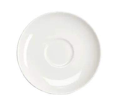 Steelite HL20156800 6.5" Round China Saucer, Homer Alexa Design, Dinnerware Set - 1 Dozen