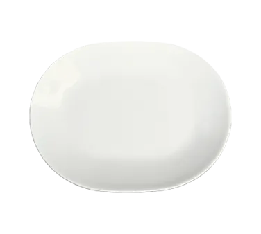 Steelite HL20346800 China Platter, 10-1/8" Diameter, Homer Alexa Design, China Material - 1 Dozen