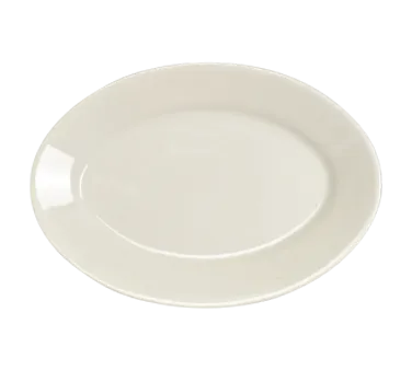 Steelite HL24600 - Oval China Platter 18-1/2" x 14", Rolled Edge, Homer, Undecorated - 4/Case